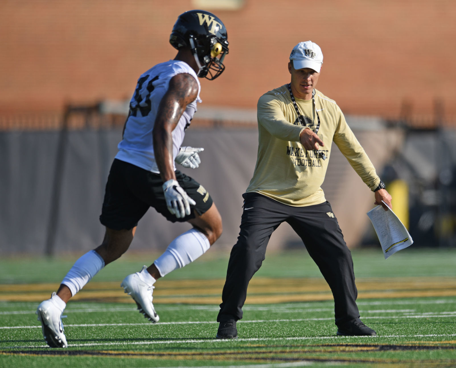 Wake Forest First Day of Football Practice
